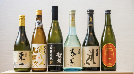 色々な種類のお酒を少しずつ楽しめます